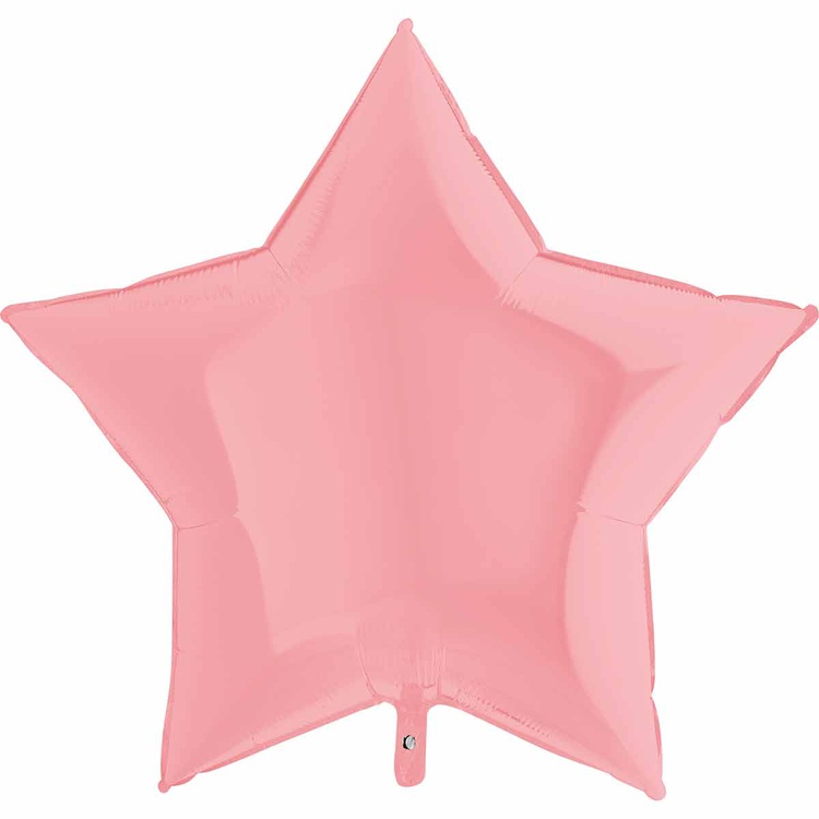 Grabo (36" -92см) ЗВЕЗДА  Пастель Matte Pink, 1 шт
