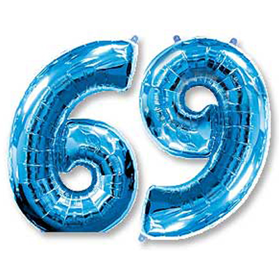 FlexMetal ЦИФРА 6/9 Blue, 1 шт