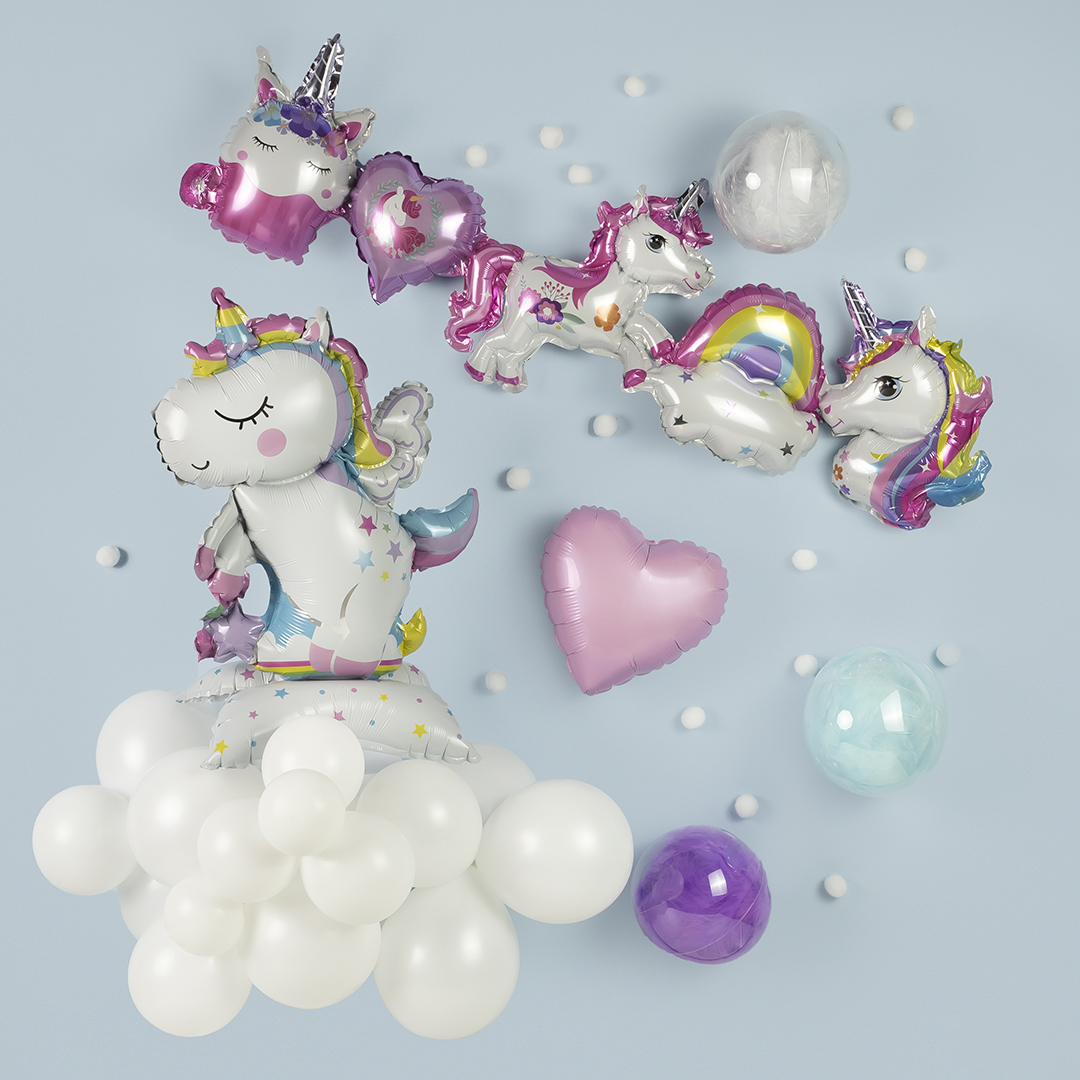 Falali (5" -13см) Микро-Deco Bubble, Прозрачный, Кристалл, 10 шт/уп.
