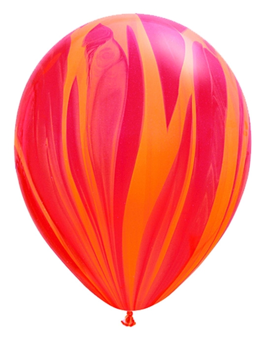 Qualatex 11" Супер Агат Red Orange 25 шт