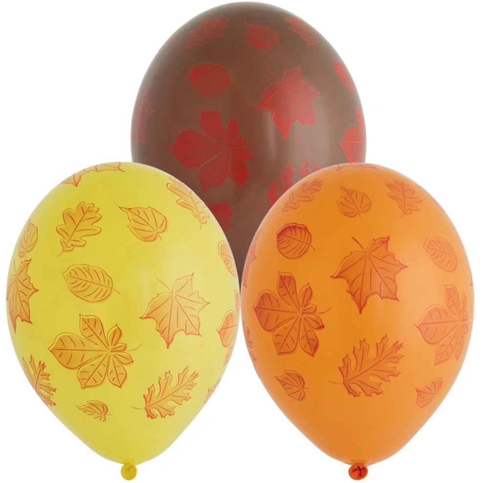 Belbal Шелк пастель 14" Осенние листья, 25 шт