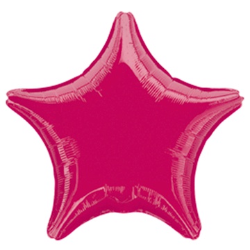 Anagram (18" -46см) ЗВЕЗДА  Металлик Burgundy