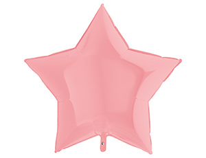 Grabo (36" -92см) ЗВЕЗДА  Пастель Matte Pink, 1 шт
