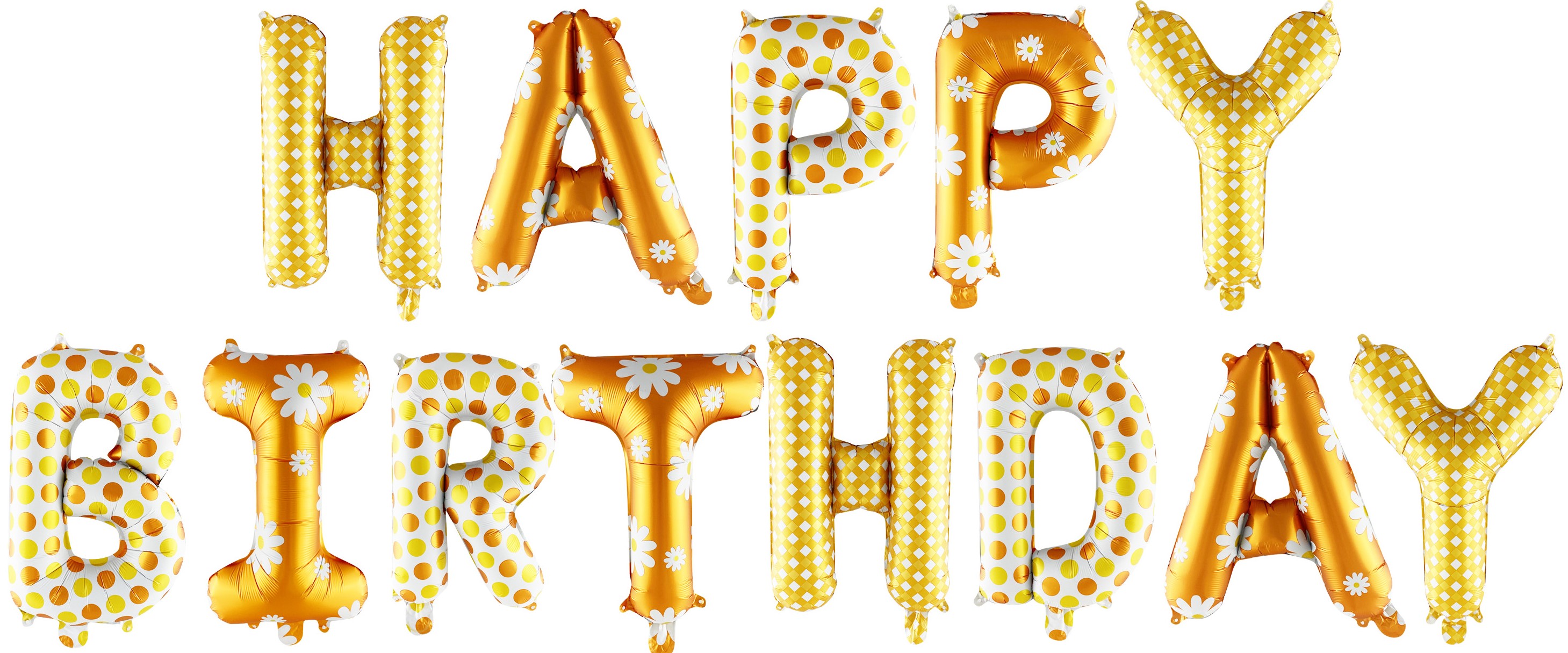 Falali Набор шаров-букв (16''/41 см) Мини-Надпись "Happy Birthday", 1 шт.