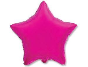 FlexMetal (18" -46см) ЗВЕЗДА Металлик Fuchsia