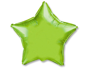 FlexMetal (18" -46см) ЗВЕЗДА Металлик Lime Green
