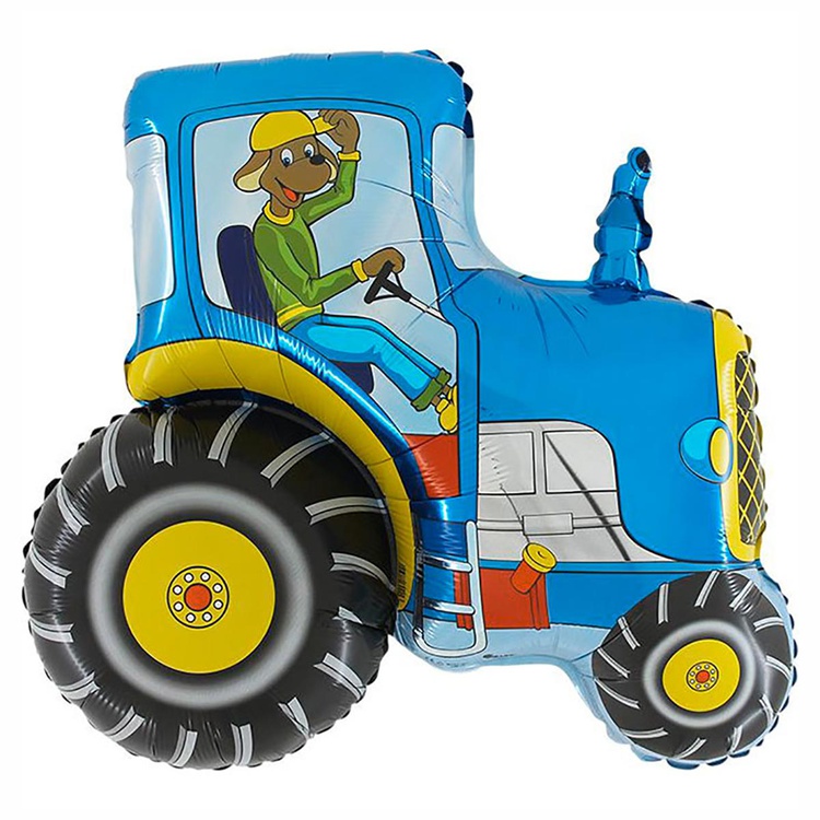 Grabo (29" -74см) Трактор синий, 1 шт