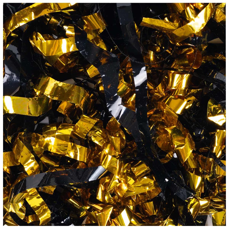 Хлопушка Бумфети Black&amp;Gold 30см серпан