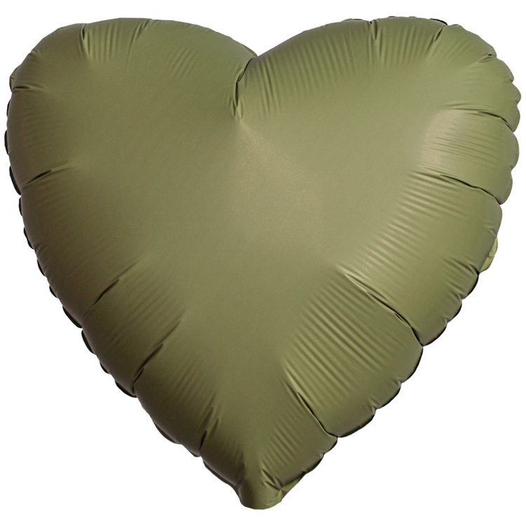 FlexMetal (18" -46см) СЕРДЦЕ Olive Green