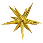 Agura 3D ЗВЕЗДА 41" Составная Gold, 1 шт