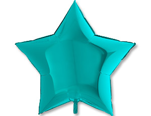 Grabo (36" -92см) ЗВЕЗДА  Металлик Tiffany, 1 шт