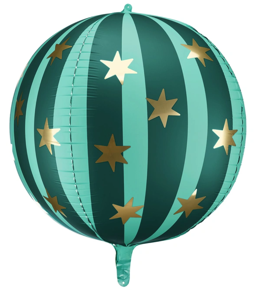 ПД 3D СФЕРА 20" Арбуз со звездами Green