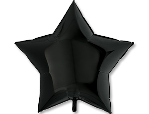 Grabo (36" -92см) ЗВЕЗДА  Пастель Black, 1 шт