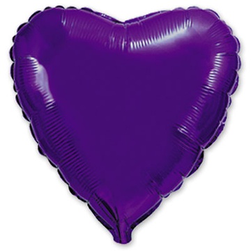 FlexMetal (32" -82см) СЕРДЦЕ Металлик Violet(FM), 1 шт