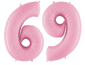 Grabo ЦИФРА 6/9 40" Пастель Pink, 1 шт