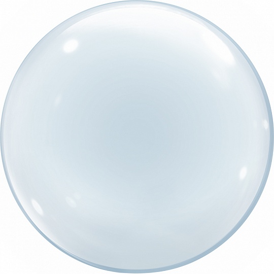 Веселая Затея (18" -46см) BUBBLE СФЕРА 18" б/рис, 1 шт