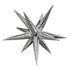 Agura 3D ЗВЕЗДА 41" Составная Silver, 1 шт