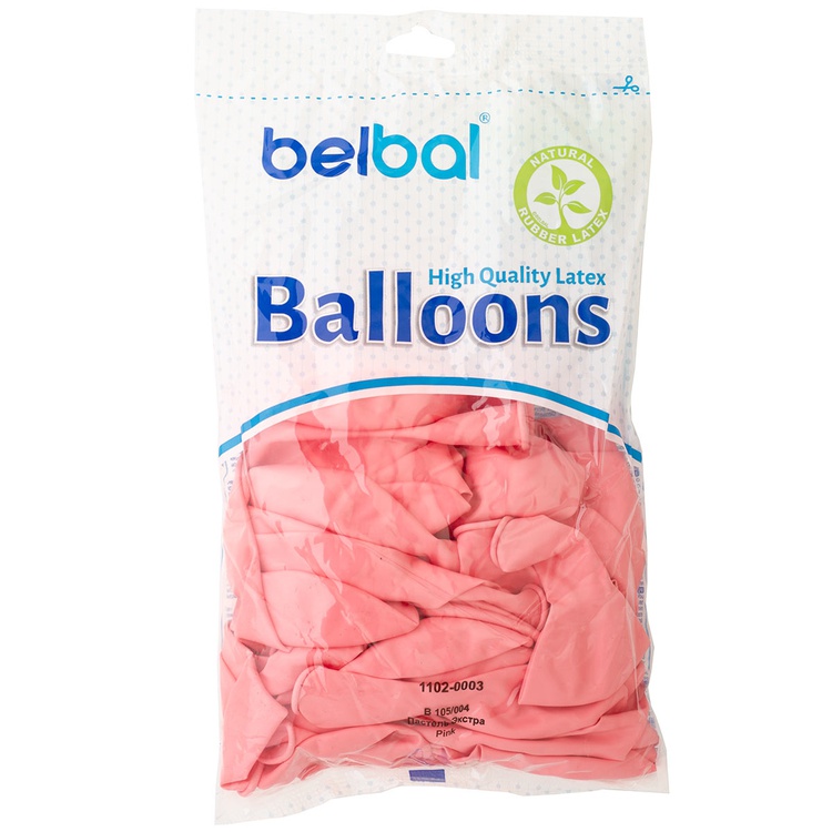 Belball 105/004 Пастель Экстра Pink, 50 шт
