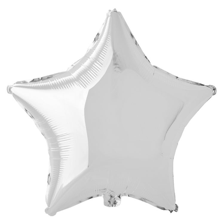 FlexMetal (18" -46см) ЗВЕЗДА Металлик Silver