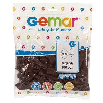 Gemar 5"/47 пастель бургунд 100 шт