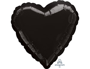 Anagram (18" -46см) СЕРДЦЕ  Пастель Black