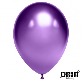 Дон баллон (12''/30 см) Фиолетовый, хром, 50 шт.