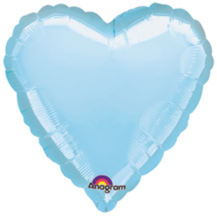 Anagram (18" -46см) СЕРДЦЕ Пастель Blue