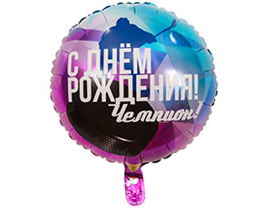 К 18" РУС ДР ЧЕМПИОН Хоккеист, 1 шт/уп
