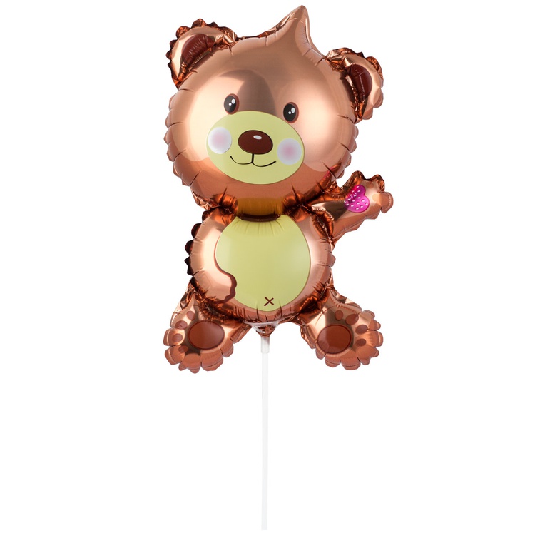 К М/ФИГУРА (11" -28см) Мишка коричневый, 5 шт/уп