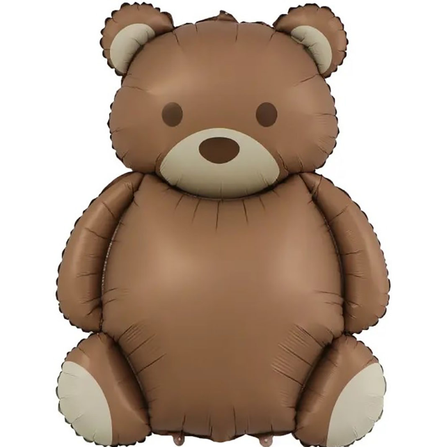 Falali (35" -90см) Мишка, Сатин, 1 шт/уп.