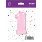 FlexMetal ЦИФРА 1 40" Pink, 1 шт