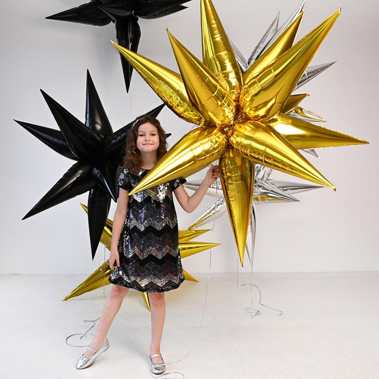 К 3D ЗВЕЗДА 50" Составная Gold