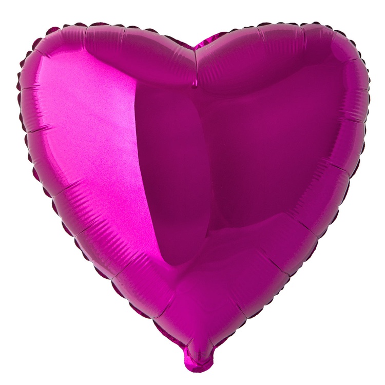 FlexMetal (32" -82см) СЕРДЦЕ Металлик Purple(FM), 1 шт