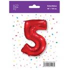 FlexMetal Цифра 5 Red, 1 шт