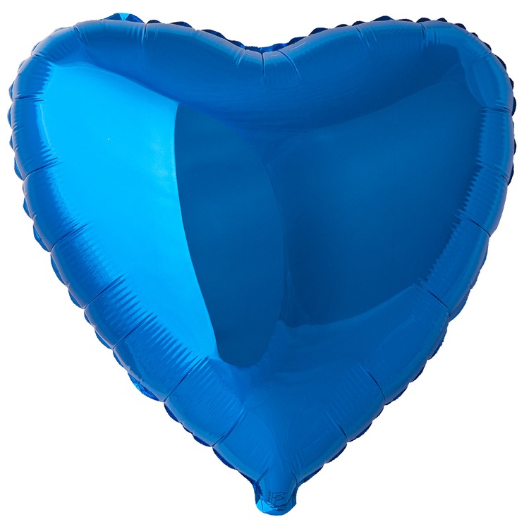 FlexMetal (32" -82см) СЕРДЦЕ Металлик Blue(FM), 1 шт