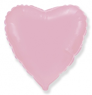 FlexMetal (18" -46см) СЕРДЦЕ Пастель Pink