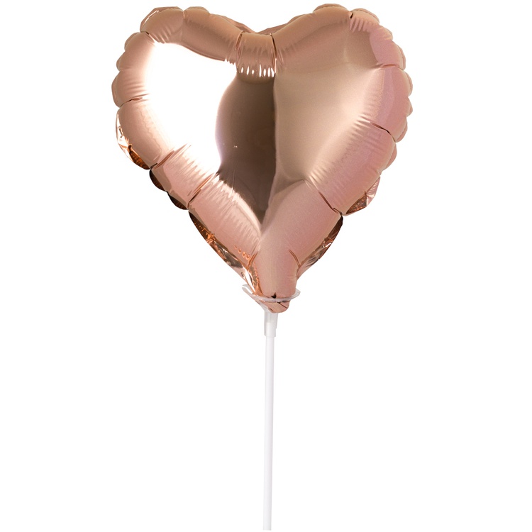 Agura (9" -23см) Металлик Rose Gold, 5 шт/уп