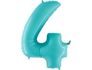 Grabo ЦИФРА 4 40" Пастель Blue, 1 шт