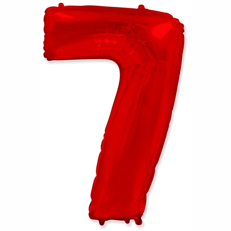 FlexMetal Цифра 7 Red, 1 шт