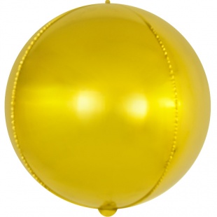 Falali 3D (10" -25см) Мини-сфера, Золото, 5 шт/уп