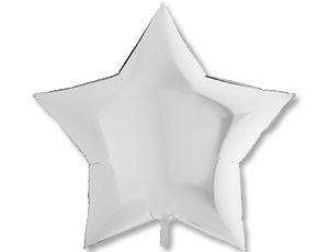 Grabo (36" -92см) ЗВЕЗДА  Пастель White, 1 шт