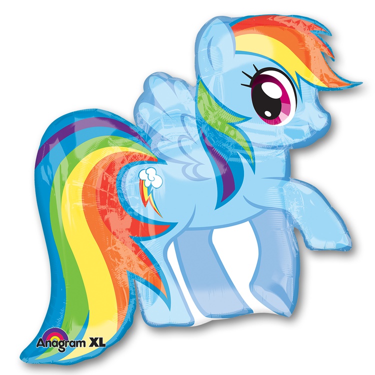 Anagram (28" -71см) My Little Pony радуж, 1 шт/уп