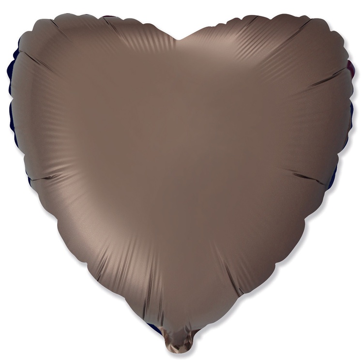 FlexMetal (18" -46см) СЕРДЦЕ Сатин Brown
