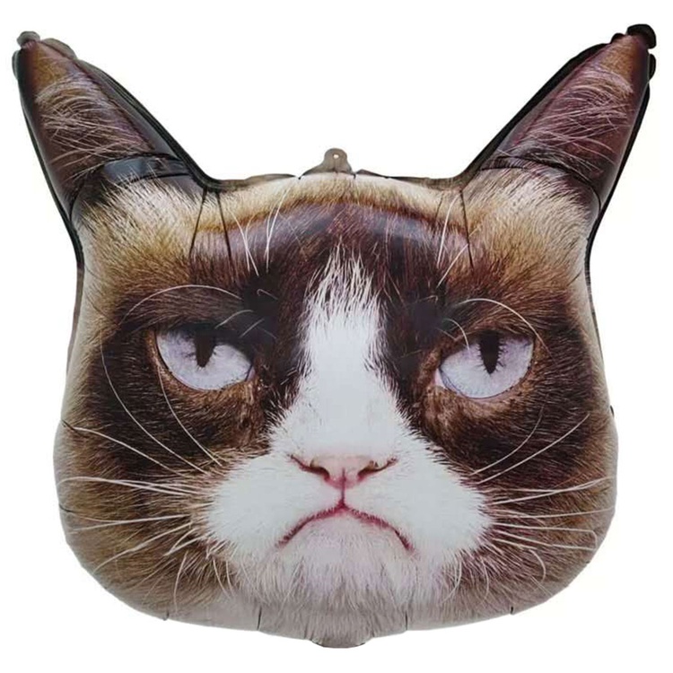 К ФИГУРА (26" -66см) Кот сердитый, 1 шт/уп