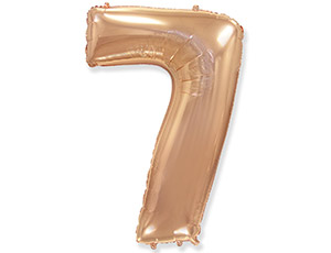 FlexMetal ЦИФРА 7 Rose Gold, 1 шт