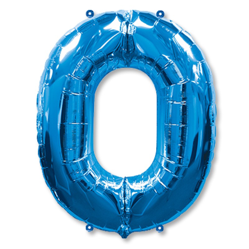 FlexMetal ЦИФРА 0 Blue, 1 шт