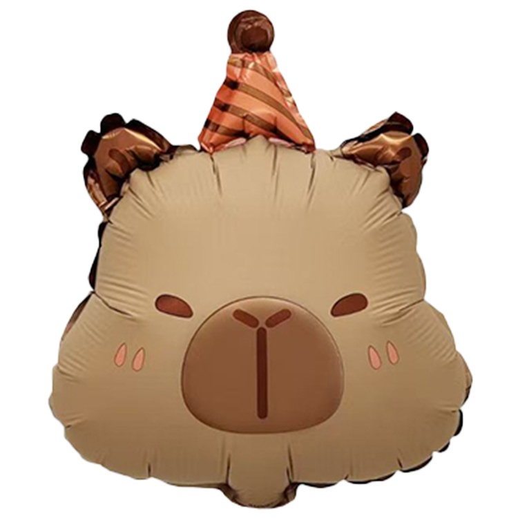 К М/ФИГУРА (14" -36см) Капибара в колпаке. 5 шт/уп