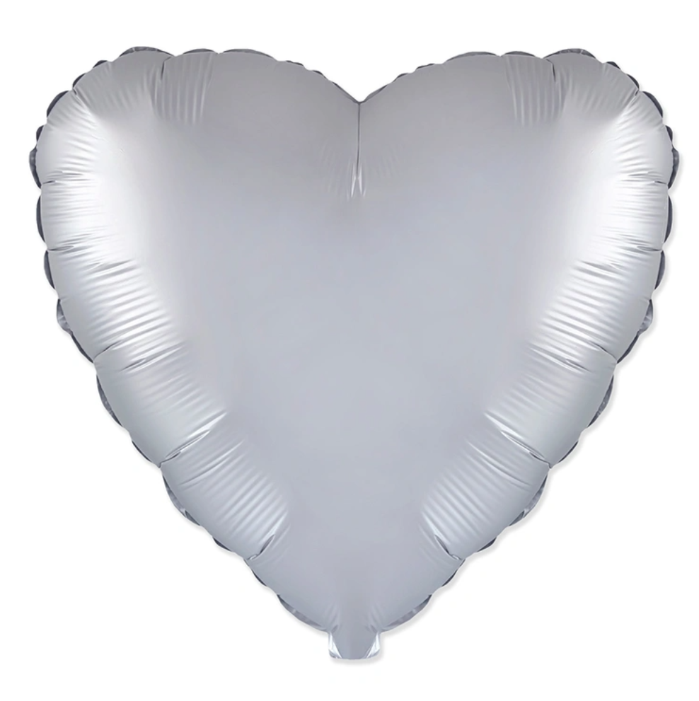 FlexMetal Ф Б/РИС 18" СЕРДЦЕ Cobalt Silver