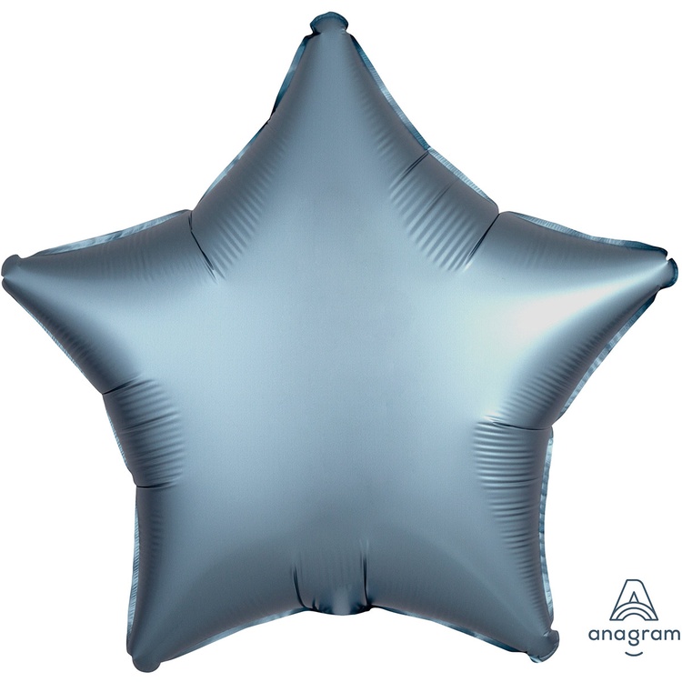 Anagram (18" -46см) ЗВЕЗДА  Сатин Steel Blue