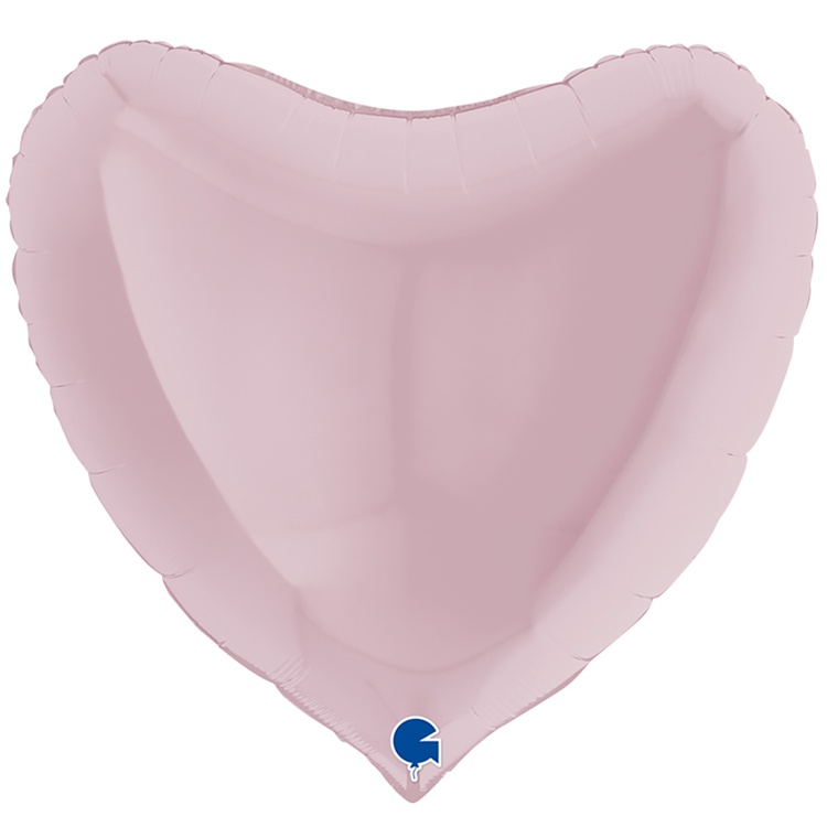 Grabo (36" -92см) СЕРДЦЕ  Пастель Pink, 1 шт